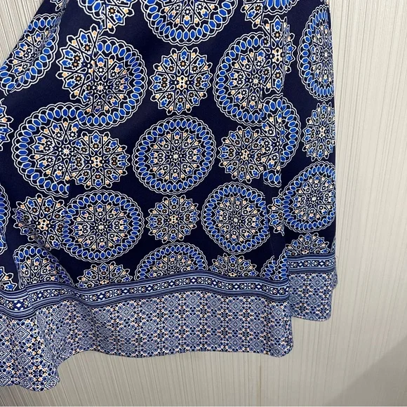 Chico’s blue knee length dress size 00 equivalent to XS - Picture 5 of 11